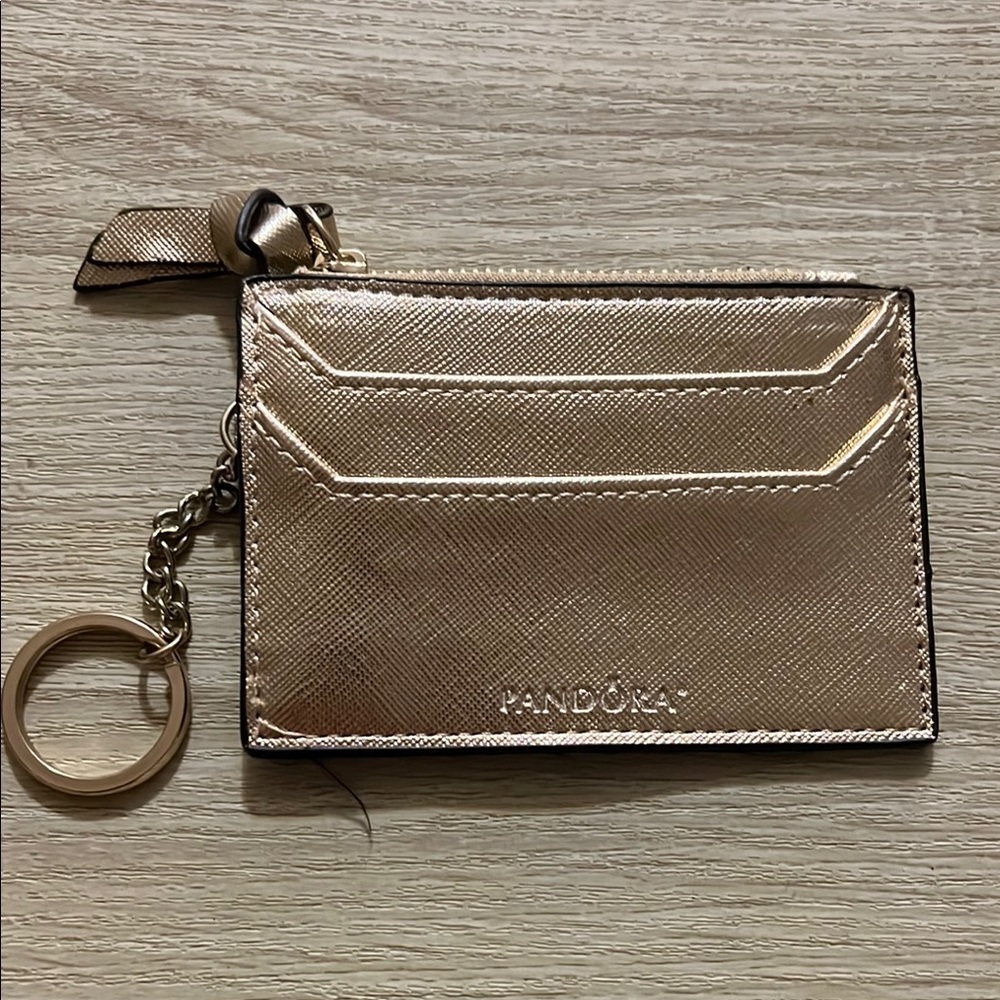 Pandora Gold Card Holder